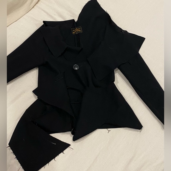 VIVIENNE WESTWOOD ANGLOMANIA Deconstructed Blazer - Picture 4 of 10